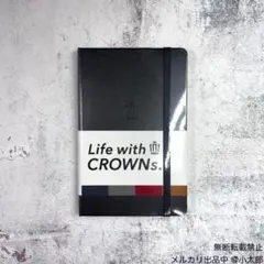 クラウン × モレスキン｜ハードカバー｜方眼｜ポケット｜ブラック