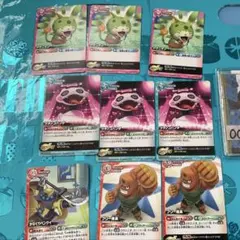 妖怪ウオッチ　とりつきバトルカード　9枚セット