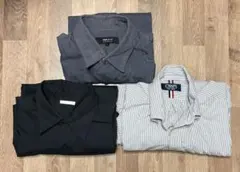 3点セットCOMME CA ISM ,CHAPS,GU 長袖シャツ