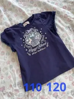 mezzo piano ネイビー Tシャツ 110 120