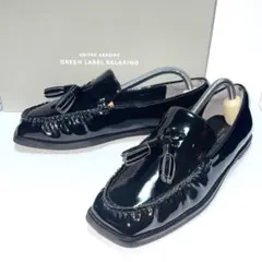 美品⭐︎グリーンレーベルリラクシング タッセルローファー 撥水 23.5のサムネイル