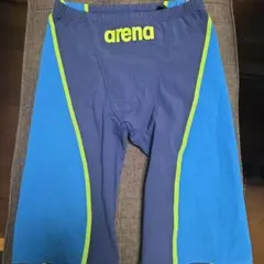 arena FINA認証 競泳水着 青 - メルカリ