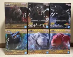 鎮座獣 フュギュア 6種セット モンスターハンター　ゴジラ