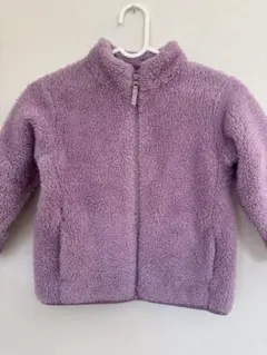 ユニクロ　フリースジャケット パープル　110cm