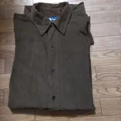 ポロ・ラルフ・ローレン コーデュロイ長袖シャツ　濃茶　М