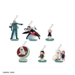 スパイファミリー　スタンド付きビッククリア　キーチェーンマスコット6個
