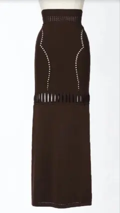 FETICO MESH KNIT MAXI SKIRT フェティコ　スカートのサムネイル