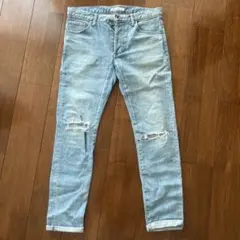 Ron Herman ダメージ加工 デニムパンツ ライトブルーのサムネイル