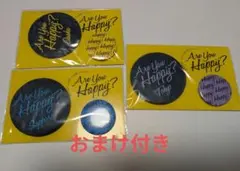 嵐☆Are You Happy?☆会場限定 缶バッジ☆黄・青・紫 3個セット