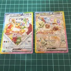 イーブイex SAR 2枚セット テラスタルフェスex