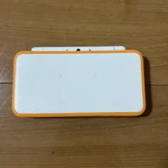 任天堂 2DSLL ホワイト×オレンジ 液晶割れ ジャンク品