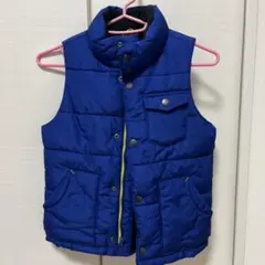 未使用品　GapKids ベスト 青
