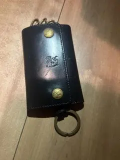 ILBISONTE レザーキーケース 黒