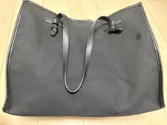 GIANNI CHIARINI MARCELLAブラックマルチェッラトートバッグ
