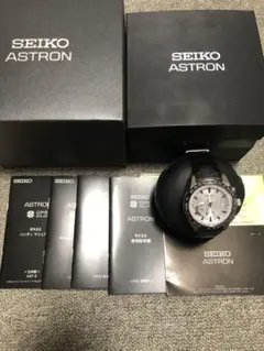 超美品SEIKO ASTRON GPS ソーラー 時計　ビジネス•カジュアルにも