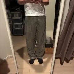 XLARGEストライプパンツ 32インチ 値下げ可能