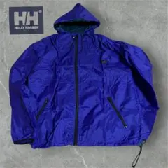 【451】HELLY HANSEN ヘリーハンセンナイロンジャケットドローコード