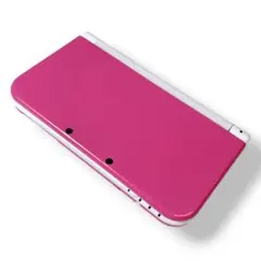 【動作品】ニンテンドー NEW3DSLL ピンクホワイト　任天堂 RED-001