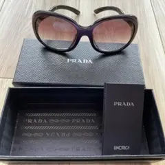 未使用タグ付きプラダPRADA サングラス SPR23Q ケース付きべっ甲