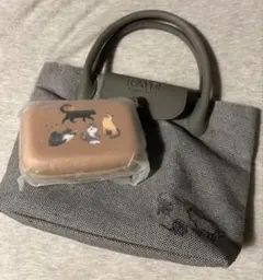 【柚ピ様専用】カルディ　ネコの日　バック　ガジェットケース2点セット2026