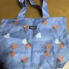 「新品未使用」カルディ　いちごバッグ　トートエコバッグ