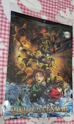 新品2026年 壁掛け カレンダー劇場版「鬼滅の刃」無限城編 第一章