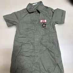 GU ミリタリー　ワンピ　120