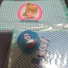 リカちゃんくじ セーラーズ セブンイレブン ポーチ、ブランケット＆クッション