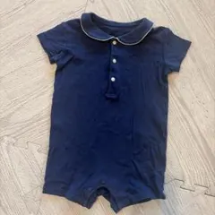 kazu22 様専用★UNIQLO ベビー ロンパース ネイビー 80
