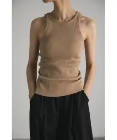 【STYLEMIXER】リブ タンクトップ アメスリーブ カップ付きのサムネイル