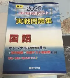 駿台 大学入学共通テスト実践問題集 国語 2025