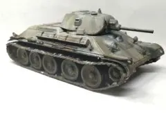ドラゴン1/35ソビエト戦車T34/76プラモデル完成品のサムネイル