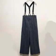 フェリシモ【S】サロペット サスペンダー 無地 灰色 ポリエステル カジュアルのサムネイル