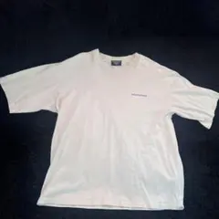 BALENCIAGA Tシャツ ベージュ ロゴ オーバーサイズ メンズSのサムネイル