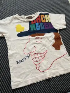 BACK ALLEY ブーフーウー　カラフル刺繍Tシャツ 110サイズのサムネイル