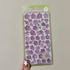 桜 ボンボンドロップシール 和柄