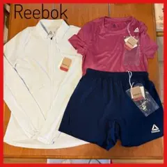 新品タグ付 Reebok リーボック レディース スポーツウェア 3点セット Sのサムネイル