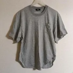 Né-net　ポケット刺繍付き半袖Tシャツ