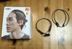 SHOKZ OpenRun 骨伝導イヤホン ブラック