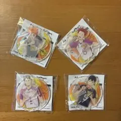 日清カレーメシ　ハイキュー！！コラボ　アクリルスタンド4個セット