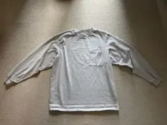 Goodwear グレー 長袖胸ポケット付きカットソー Lサイズ