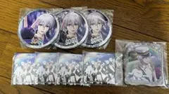 アイナナ 逢坂壮五 ホロ缶バッジ・アクキー＆集合スクエア缶 8点セット