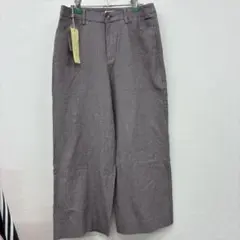 B three 千鳥格子　柄パンツ　サイズ36-38 ナ38