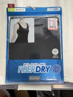 CLOSSH FIBER DRY タンクトップ 4L ブラックのサムネイル