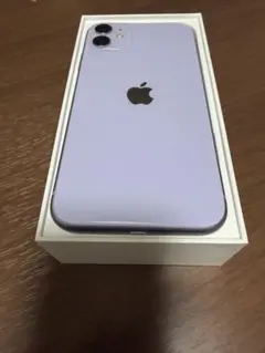 iPhone 11 64GB パープル 本体 箱あり 付属品なし