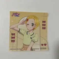 アイカツ 新条ひなき 缶バッジ ステッカー LinkRibbon リンクリボン