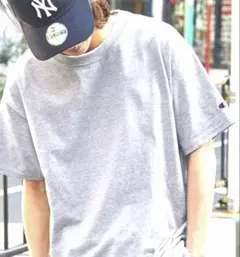 ★ Champion チャンピオン Tシャツ ライトグレー　2XL