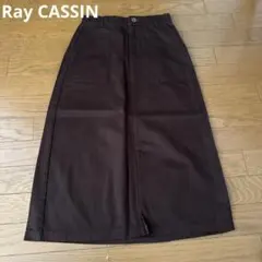 Ray CASSIN ペンシルスカート　ブラウン