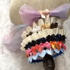 カチューシャ　ハンドメイド　5本セット　リボン