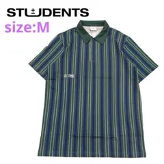 【50%オフ】定価1.7万　STUDENTS ゴルフ　メンズ　ポロシャツ　L 2026年最新】Students golfの人気アイテム - メルカリ